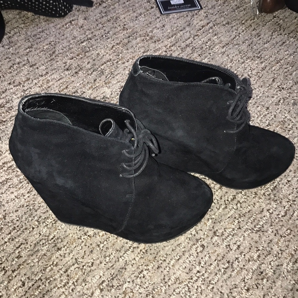 Aldo platform booties